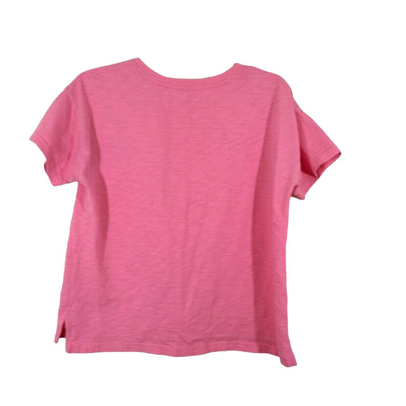 Vineyard Vines Solid Pink Short Sleeve Pocket T-Shirt Top - Picture 2 of 6